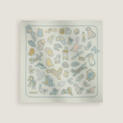 Ready… Go! scarf 45 - Blue | Hermès UK